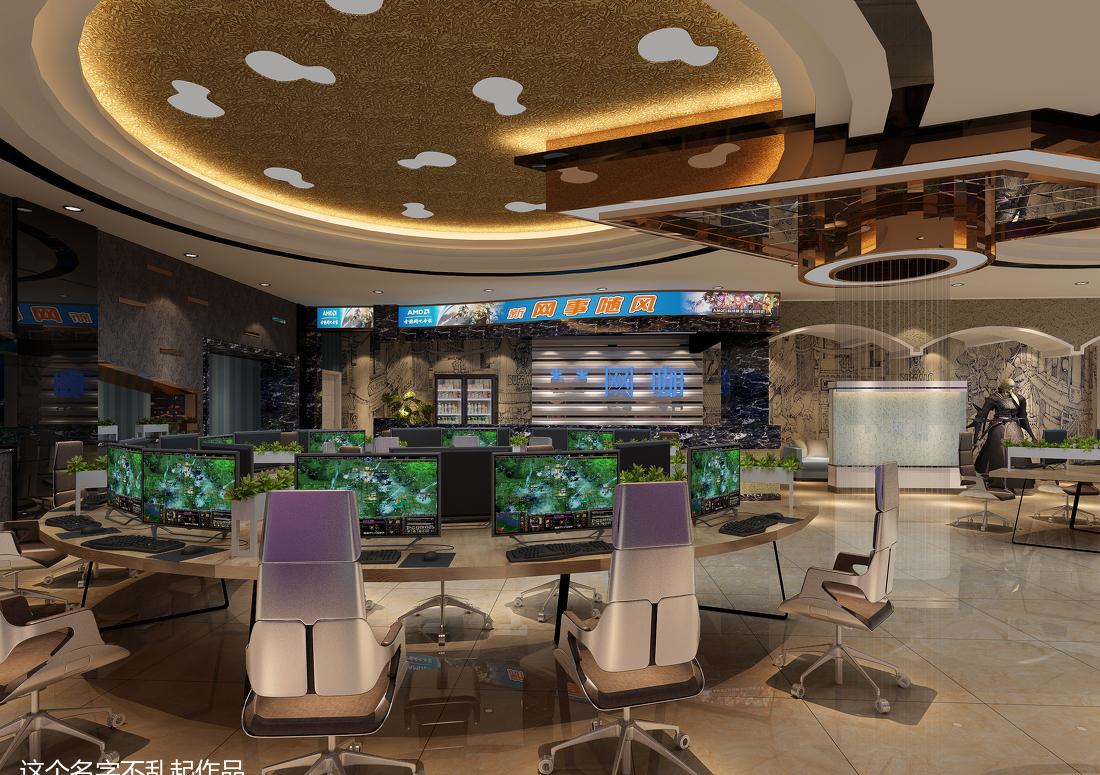 网咖设计新趋势 | 功能区亮点与空间利用-1