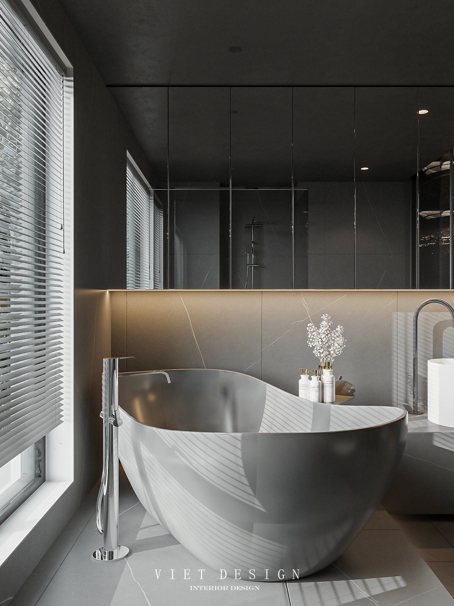 脉纹别墅丨VIET Design-45