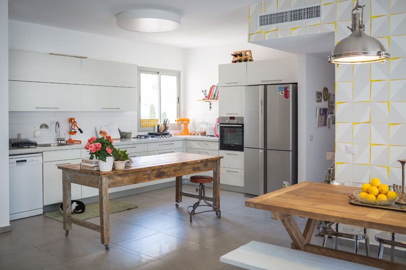 基里亚特塞德克出租复式公寓室内设计丨以色列丨罗尼·什尼·菲尔德施泰因-17