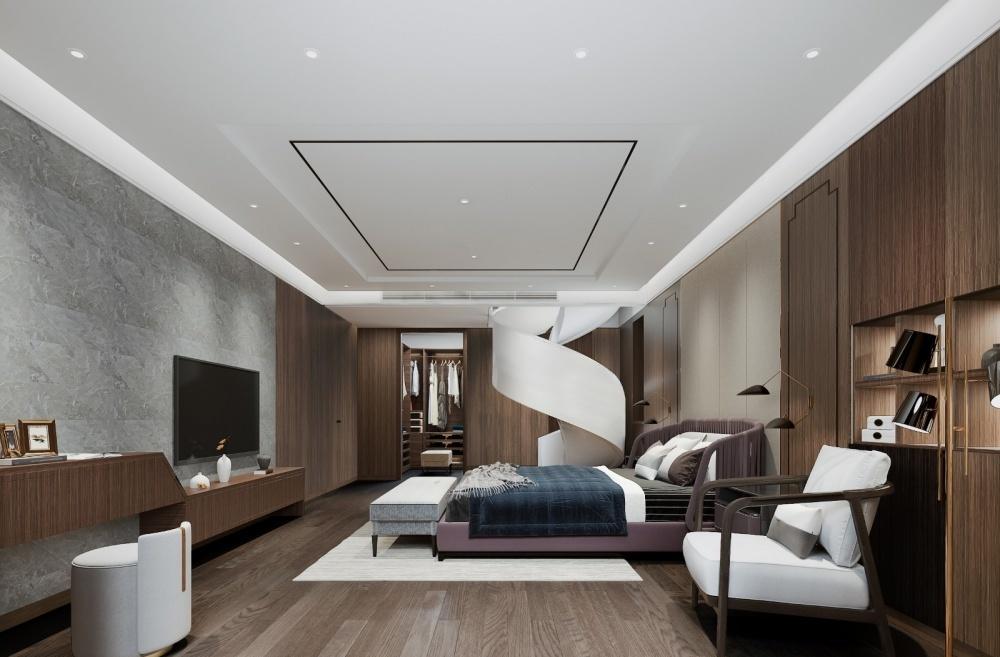 现代简约中式客厅 设计巧妙融合传统与现代-4