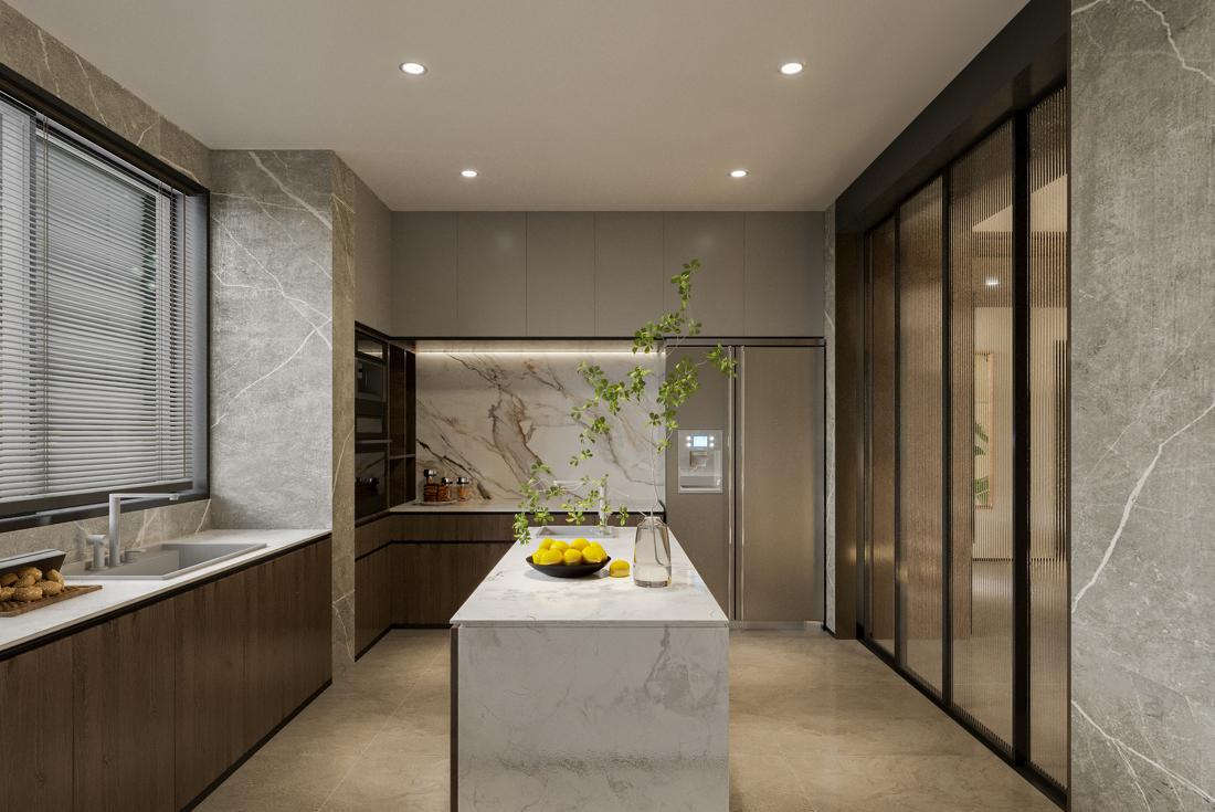 【丘谷新作】| 现代风私宅设计-7