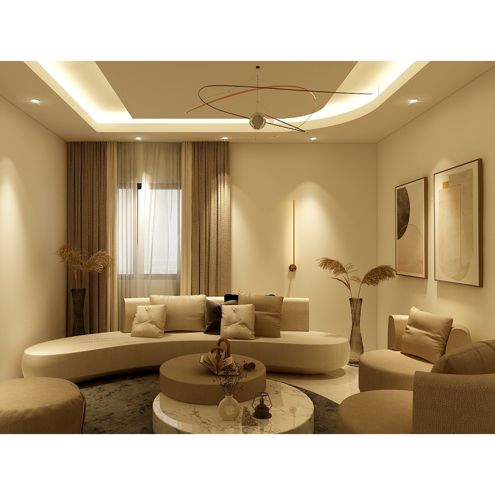 Boho Living area Design-5