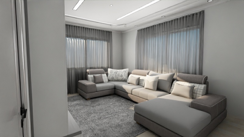 Sleek & Contemporary Interior – 160 sqm Apartment-4