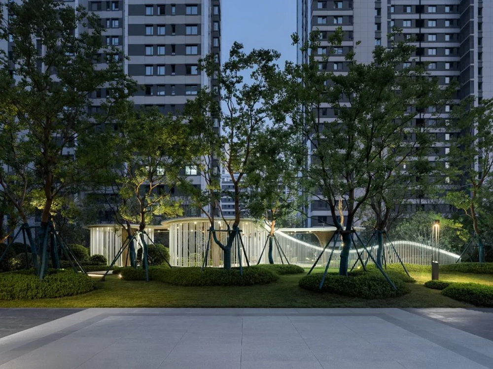 济南奥体铂悦府景观设计丨中国济南丨魏玛设计成都分公司-37