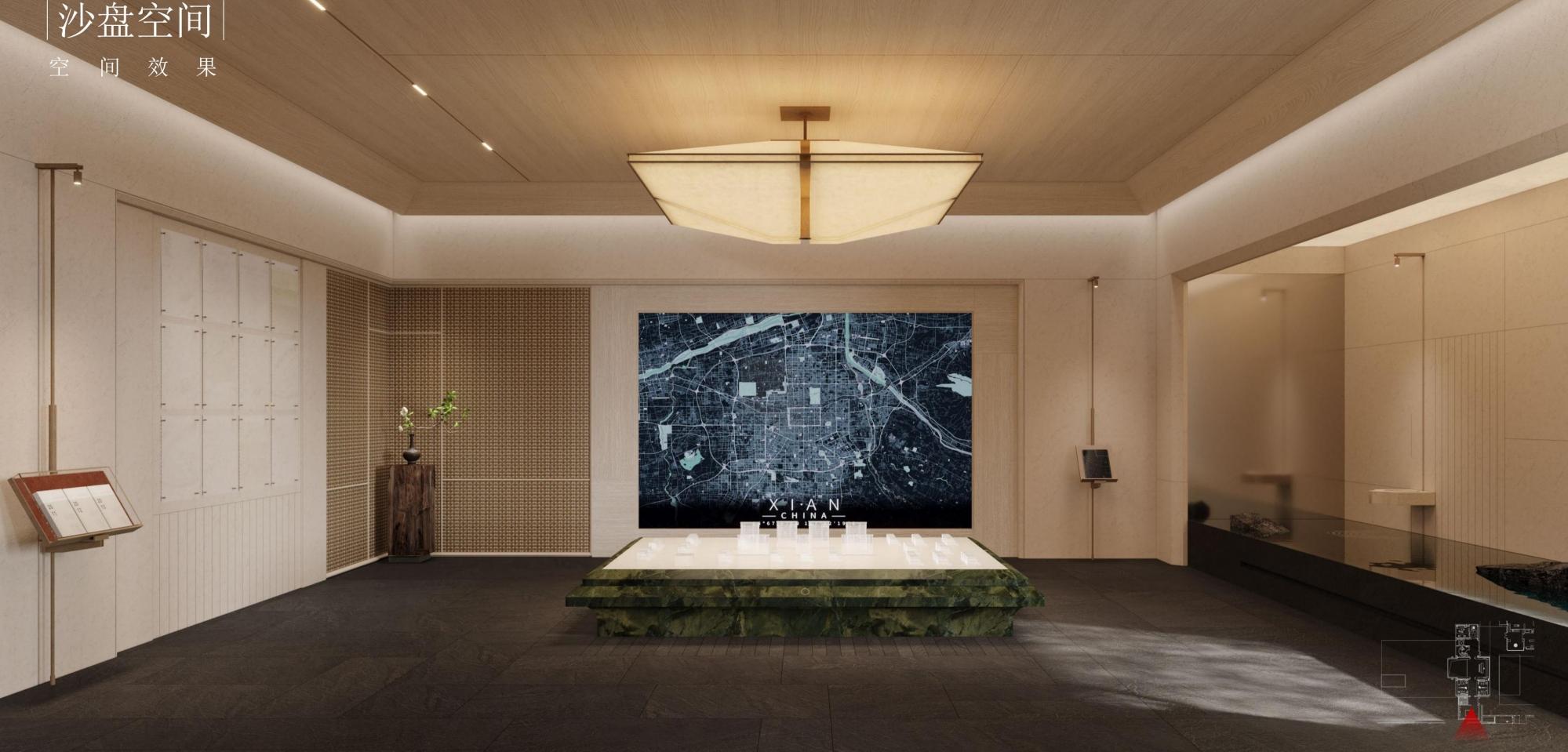 水平线设计 | 西安绿城桂冠东方售楼处&架空层&大堂方案292P-59