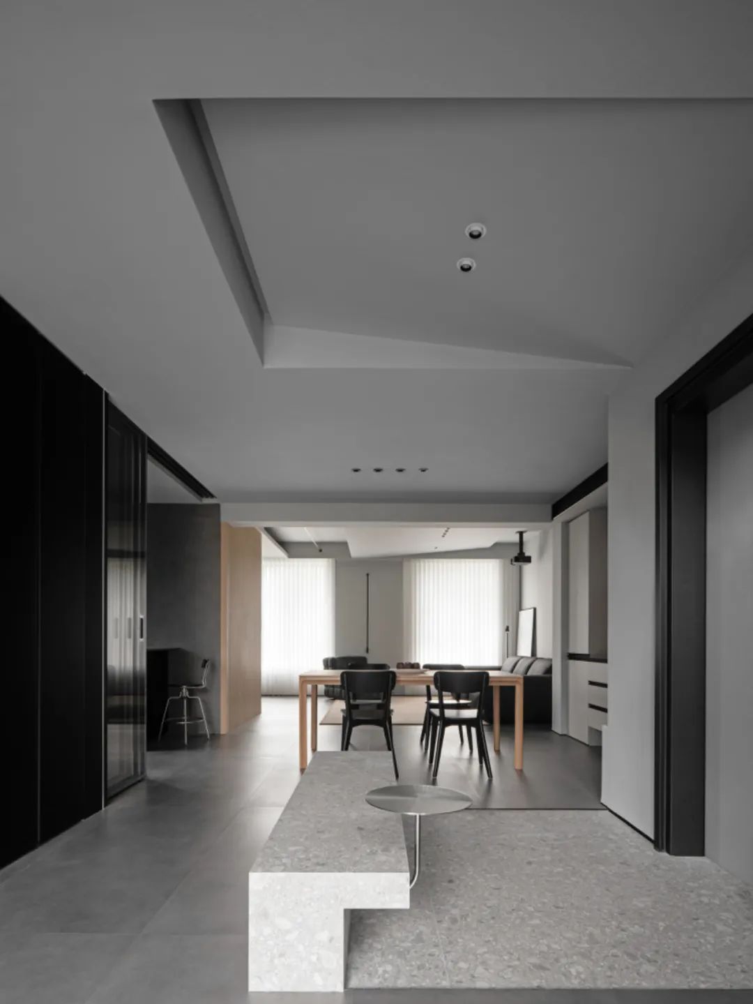 留住设计|爆改220㎡顶层复式,很酷且有趣的二人居丨中国广州丨留住设计(主创设计Zeson庞耀锡)-15