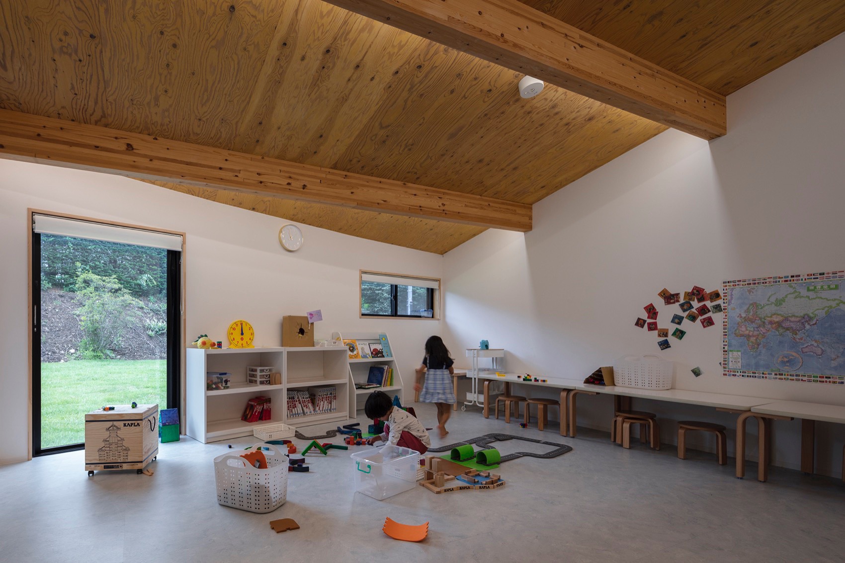 Poppins Nursery school轻井泽风越丨日本长野丨日建设计-34