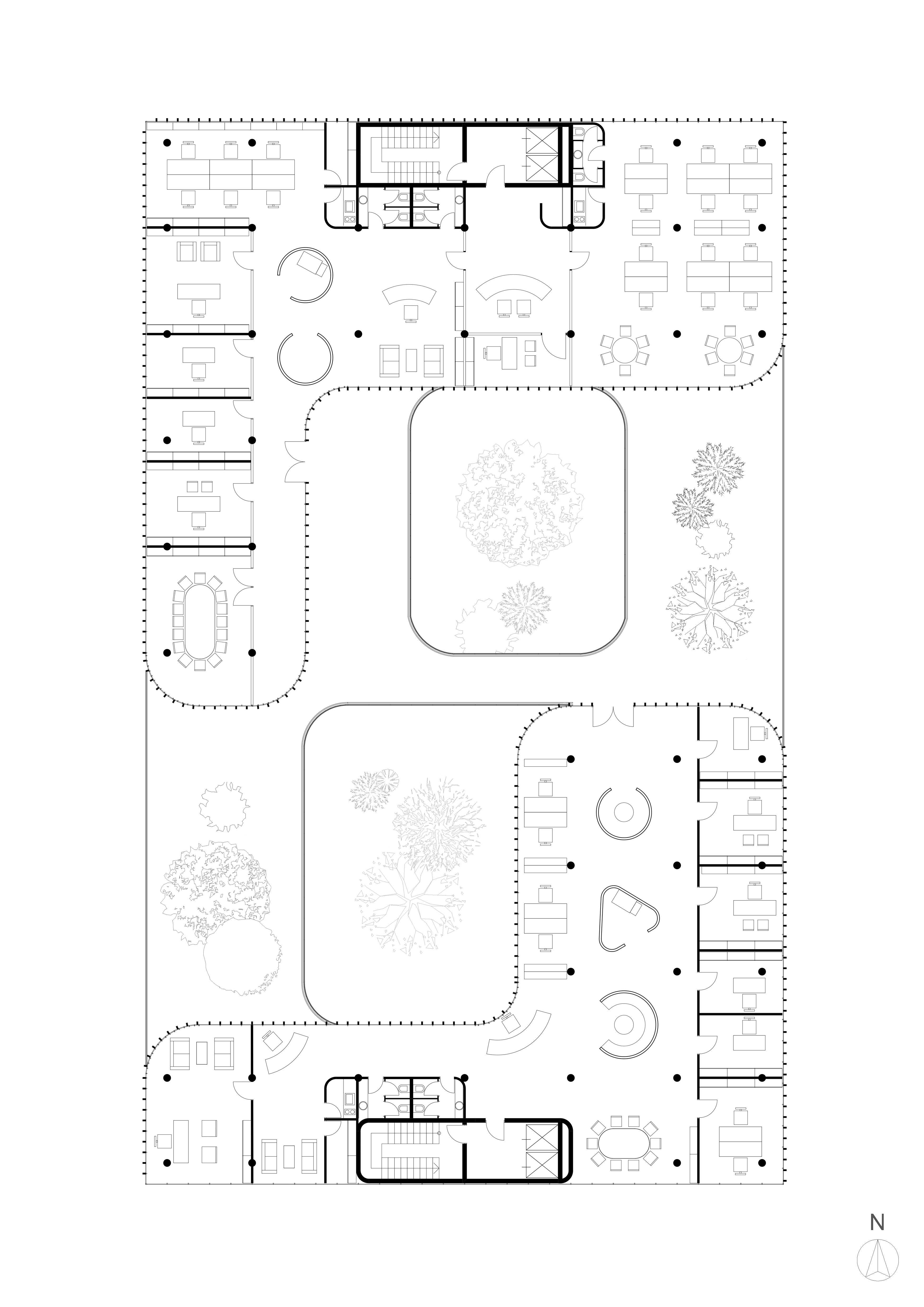 都市绿洲·零能耗办公空间设计-19