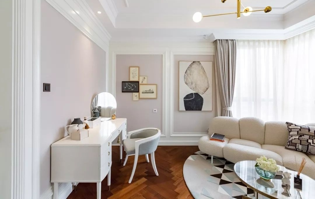 上海仁恒公园世纪大平层 · 现代法式优雅家居设计丨中国上海丨秀舍设计团队-70