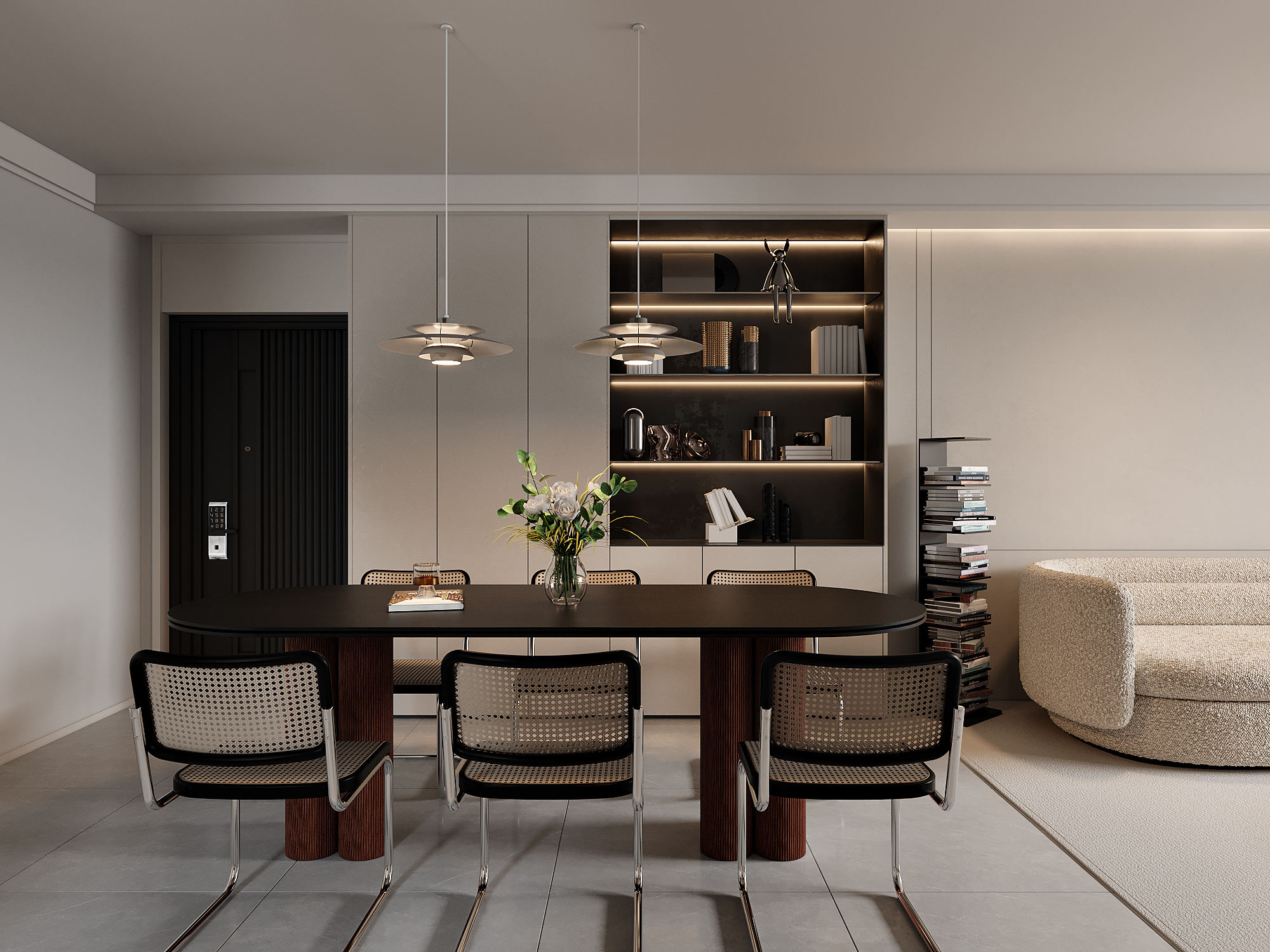 WOW 现代风小户型方案丨中国邯郸丨Adobe Photoshop-3