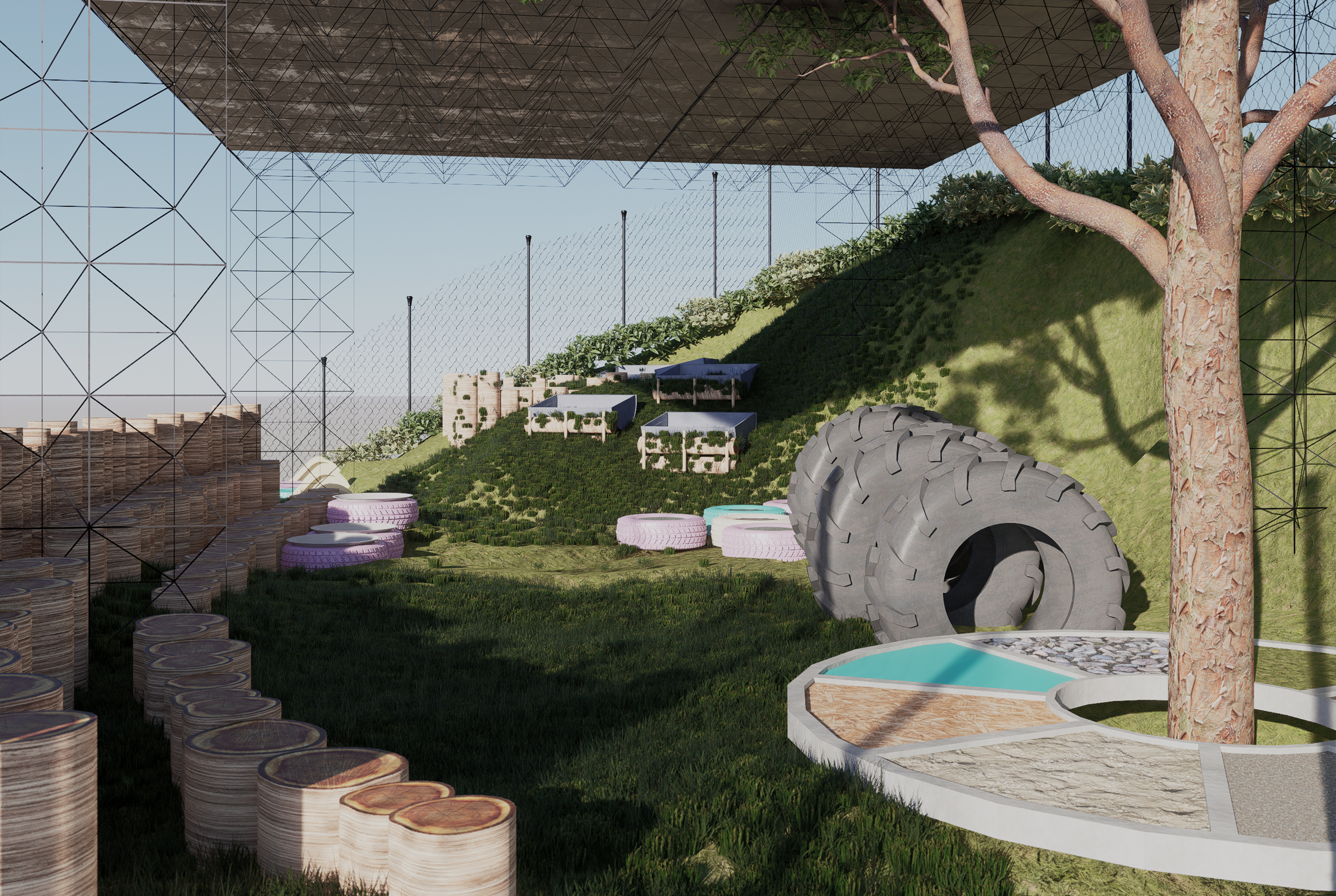 DOG'S COOL 室内外设计项目丨哥伦比亚丨Nativo Arquitectura-18