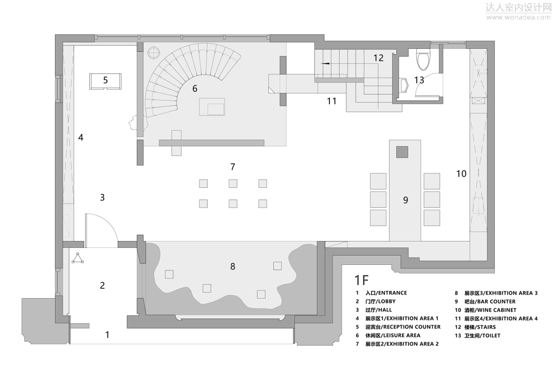 台州 165㎡奢侈品店丨中国台州丨观诺设计-54