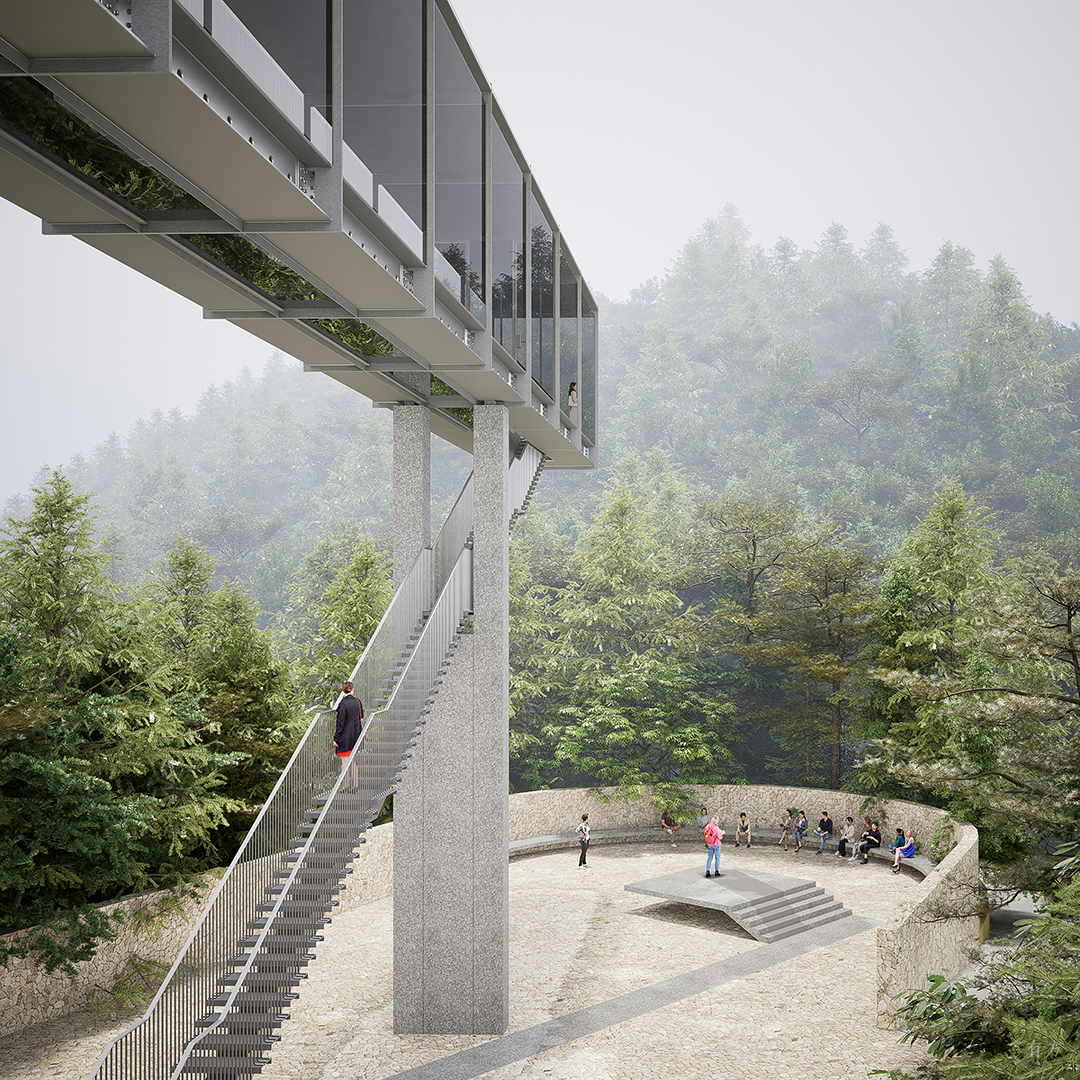 武夷山国家公园先锋岭观测塔丨深圳市土木石设计咨询有限公司-55