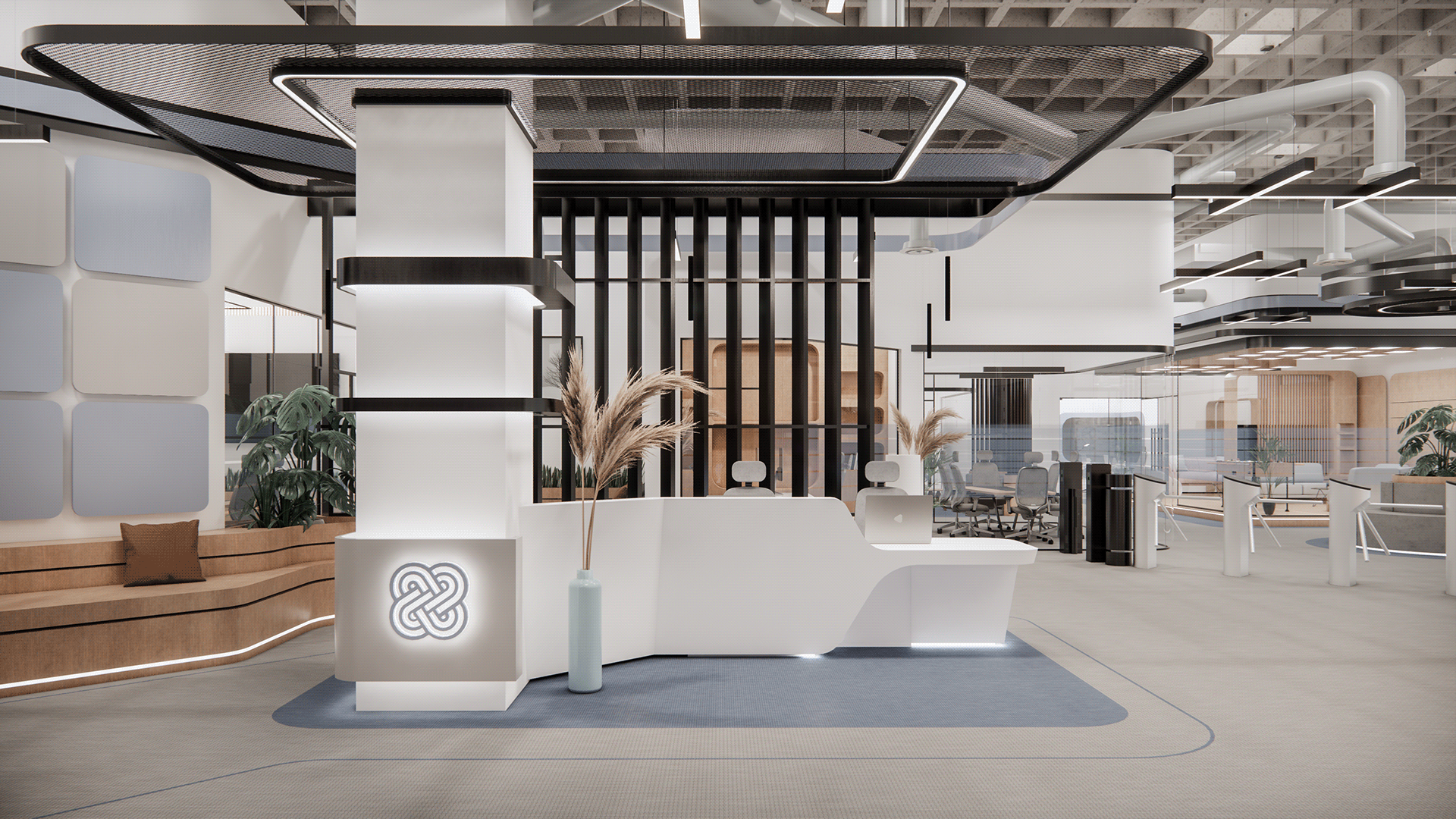 联合办公，Modern-Industrial Office Design-13