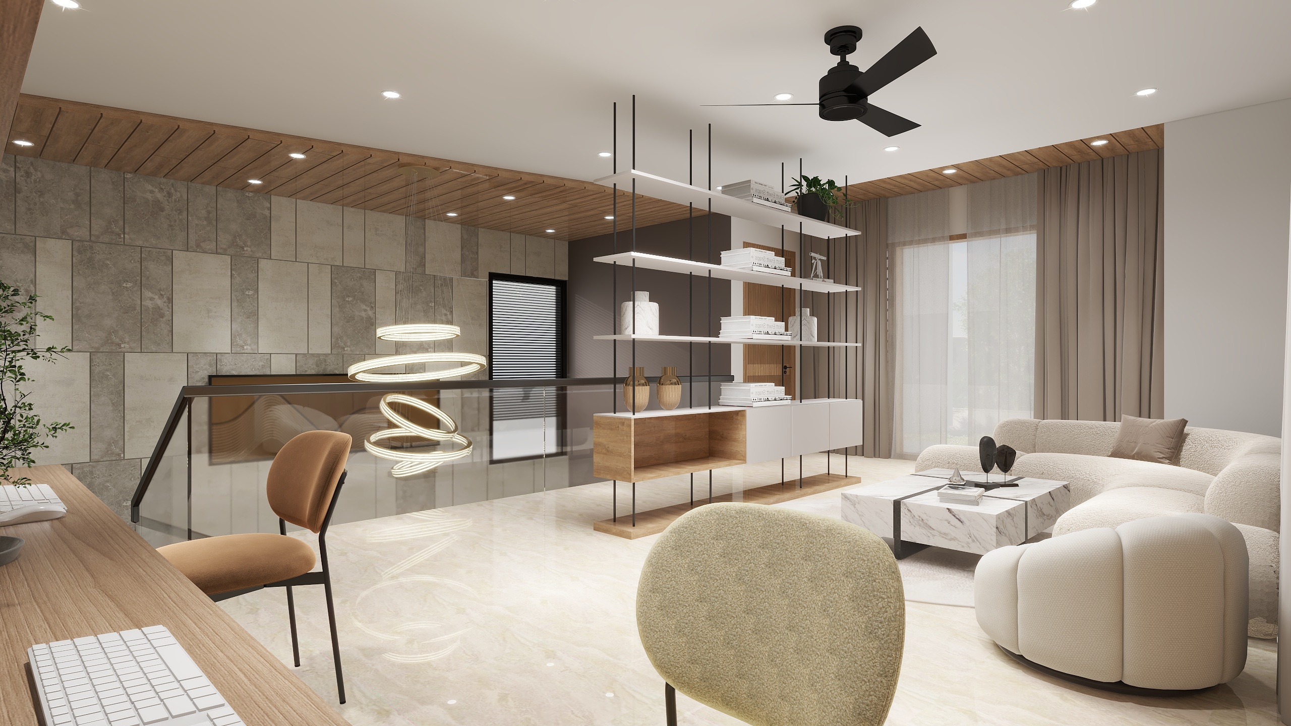 Beyond the Stairs:现代上层生活空间-10