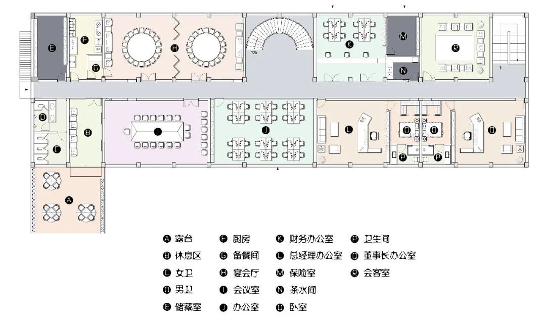 壹舍设计 | 面包树二号楼极致简约办公空间-27