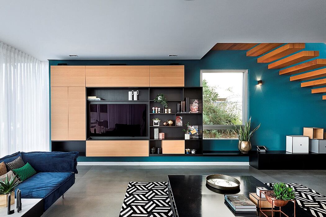 Touched by Color 当代住宅丨以色列丨Adi Aronov-3