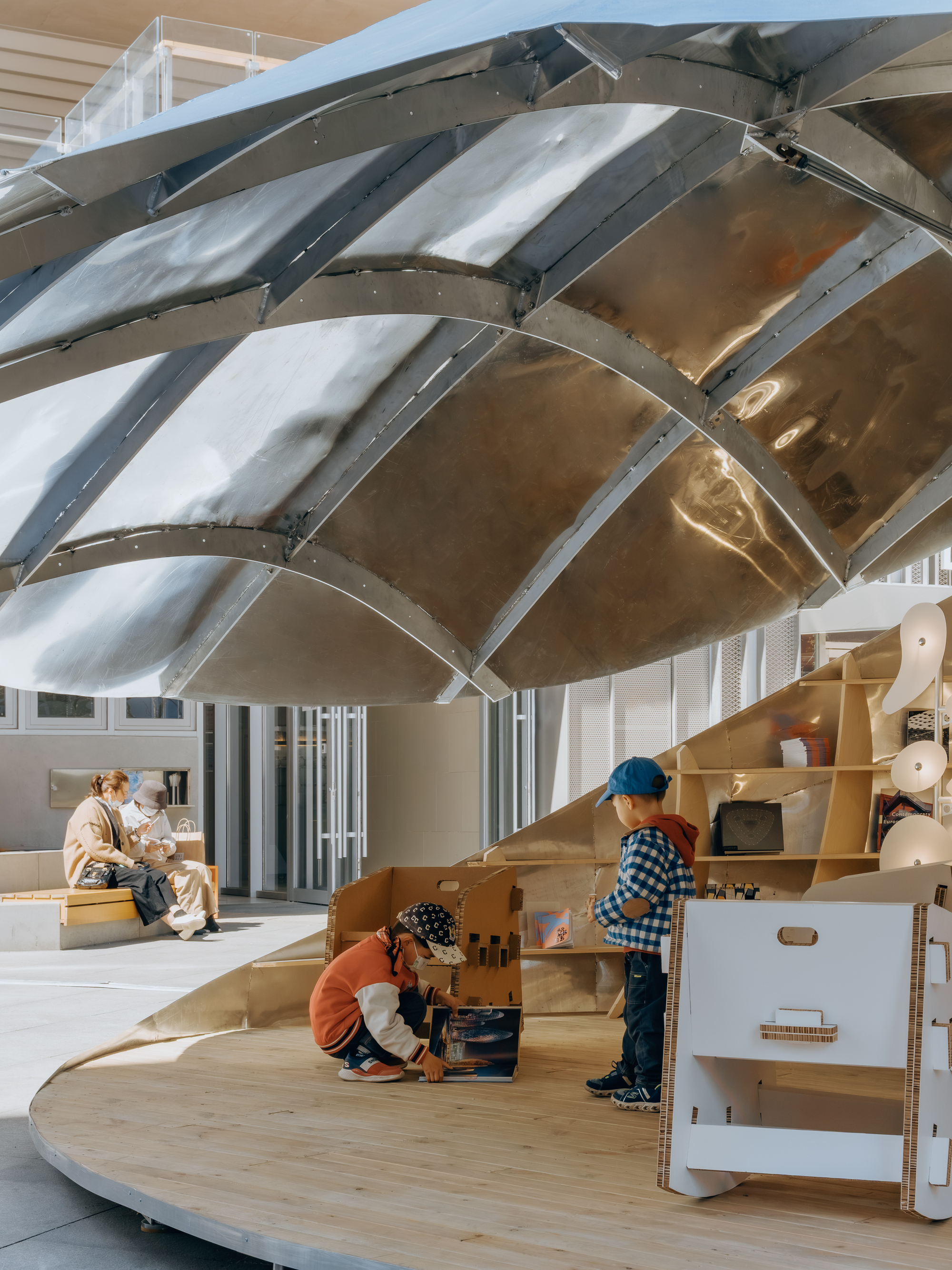 Shell Book Pavilion / LUO studio-28