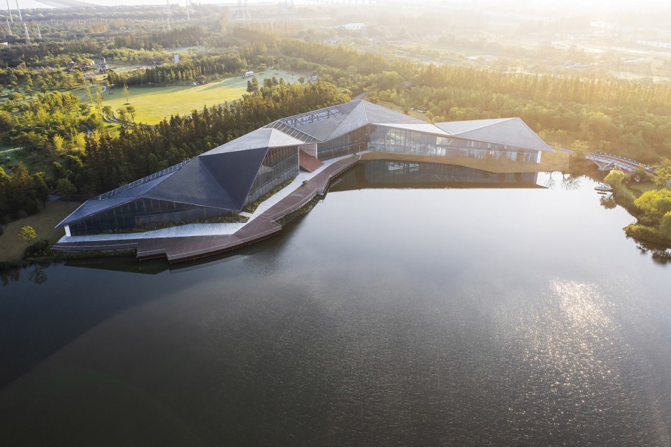 上海长兴岛郊野公园游客中心——自然与人文的和谐共生-23