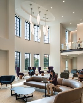 麻省 Stonehill College 商学教学楼丨美国丨The SLAM Collaborative
