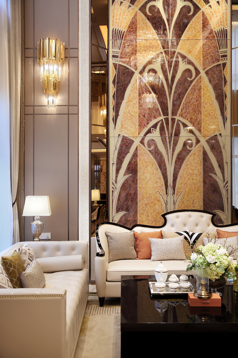 君临天下豪宅：轻奢风吹拂下的别墅设计  辛视设计-9