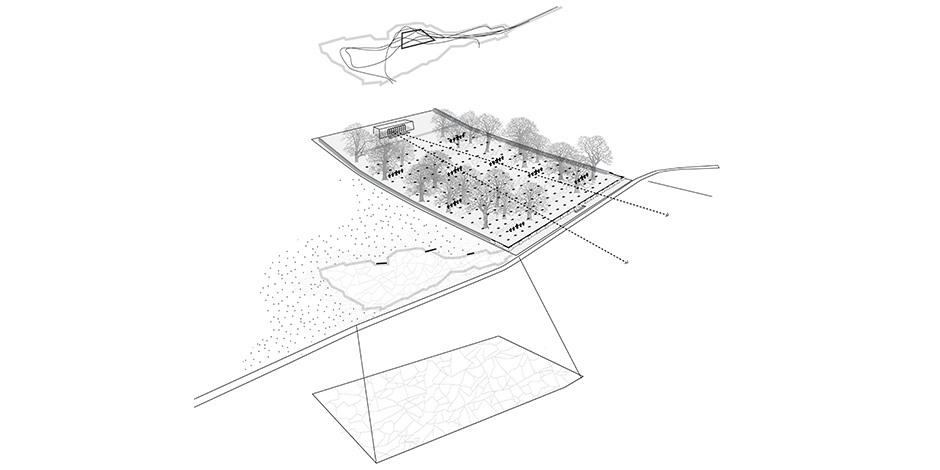 ‘Breekbaar Land’（一战德国军事墓地接待基础设施设计）丨比利时-11