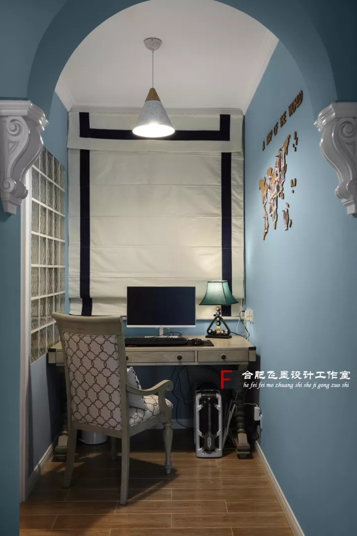 飞墨设计新作品 | 《童话镇》 | 96㎡地中海-43