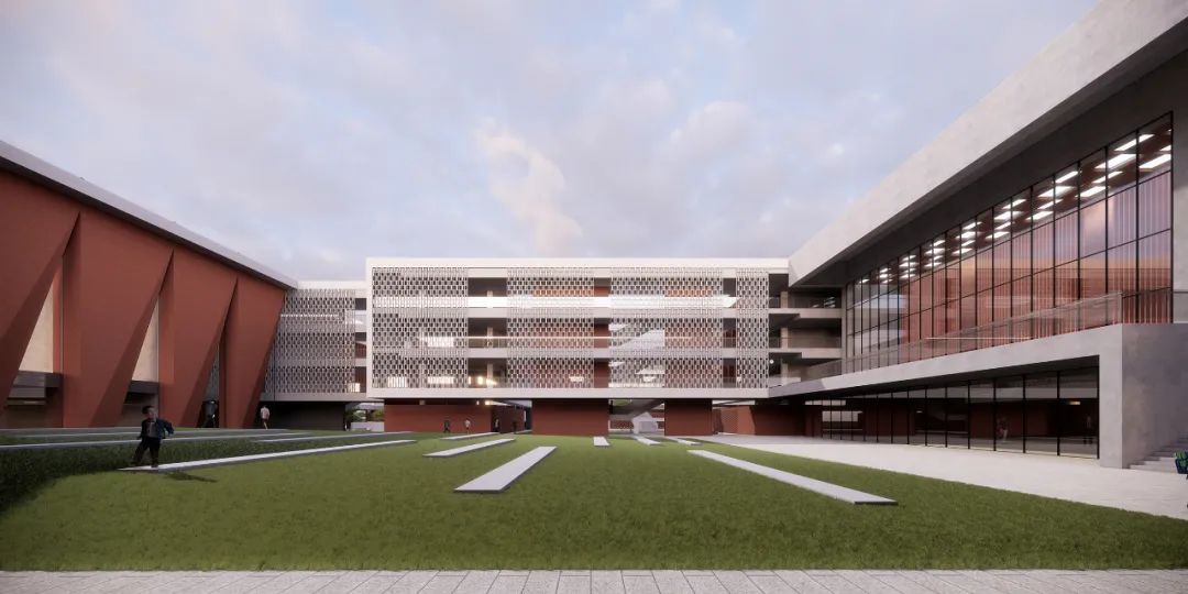  厚石设计丨安徽 九年一贯制学校  建筑设计 丨中国安徽-40