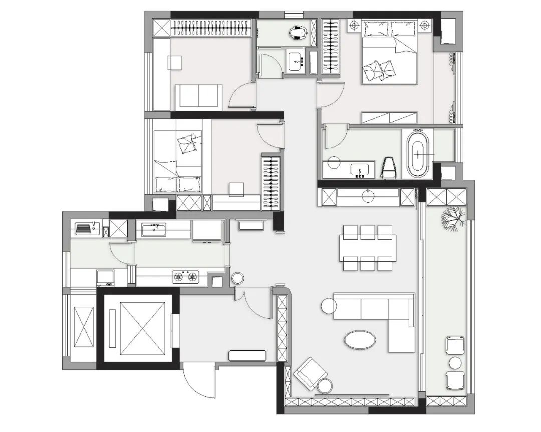 重庆华润·桂语九里现代轻奢家居设计丨中国重庆-14