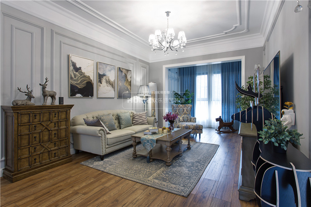 成都 130 平简美风家居,浪漫麋鹿元素满屋-24