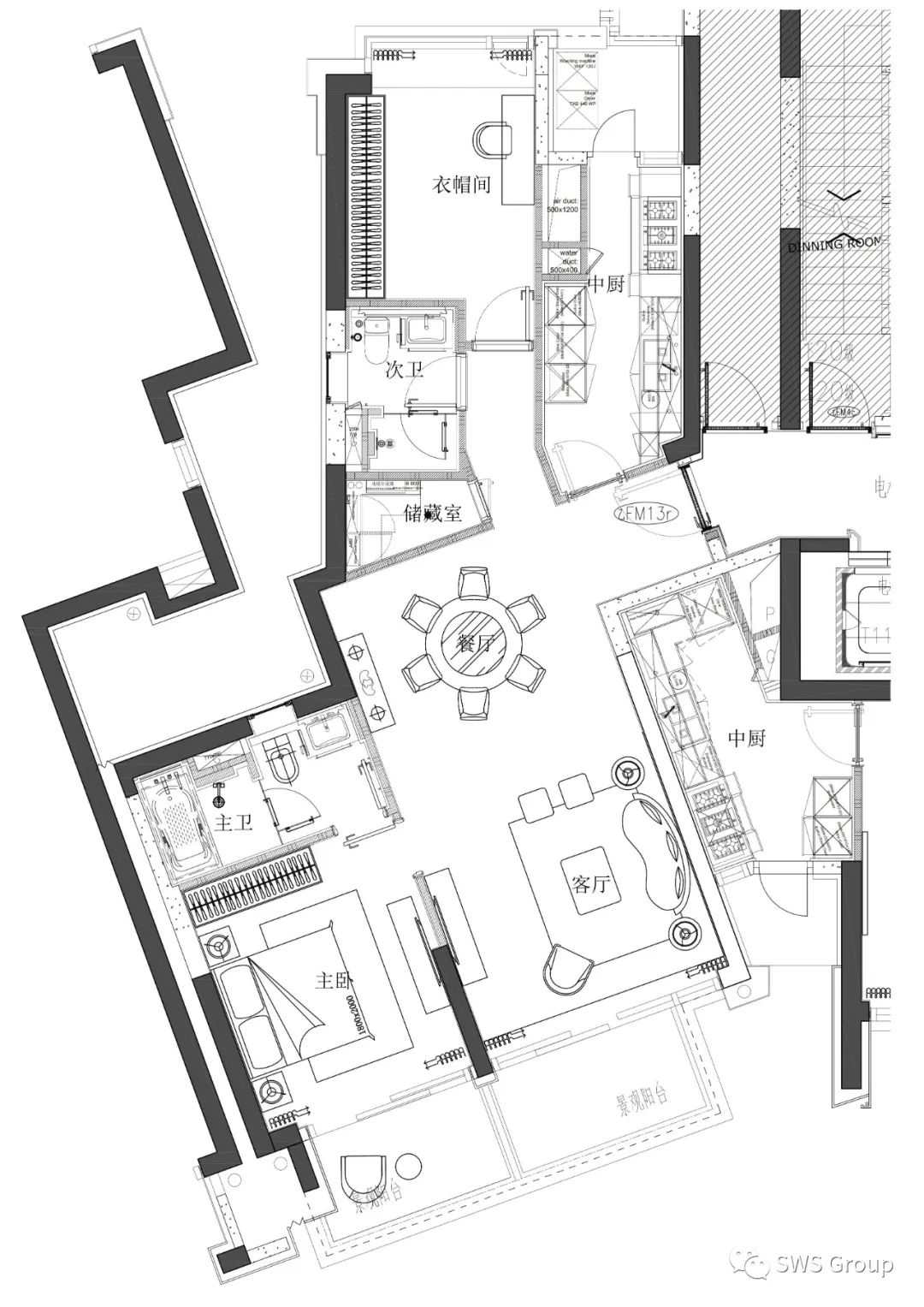 上海滨江凯旋门二期样板房 | 豪华空间与艺术生活的融合-49