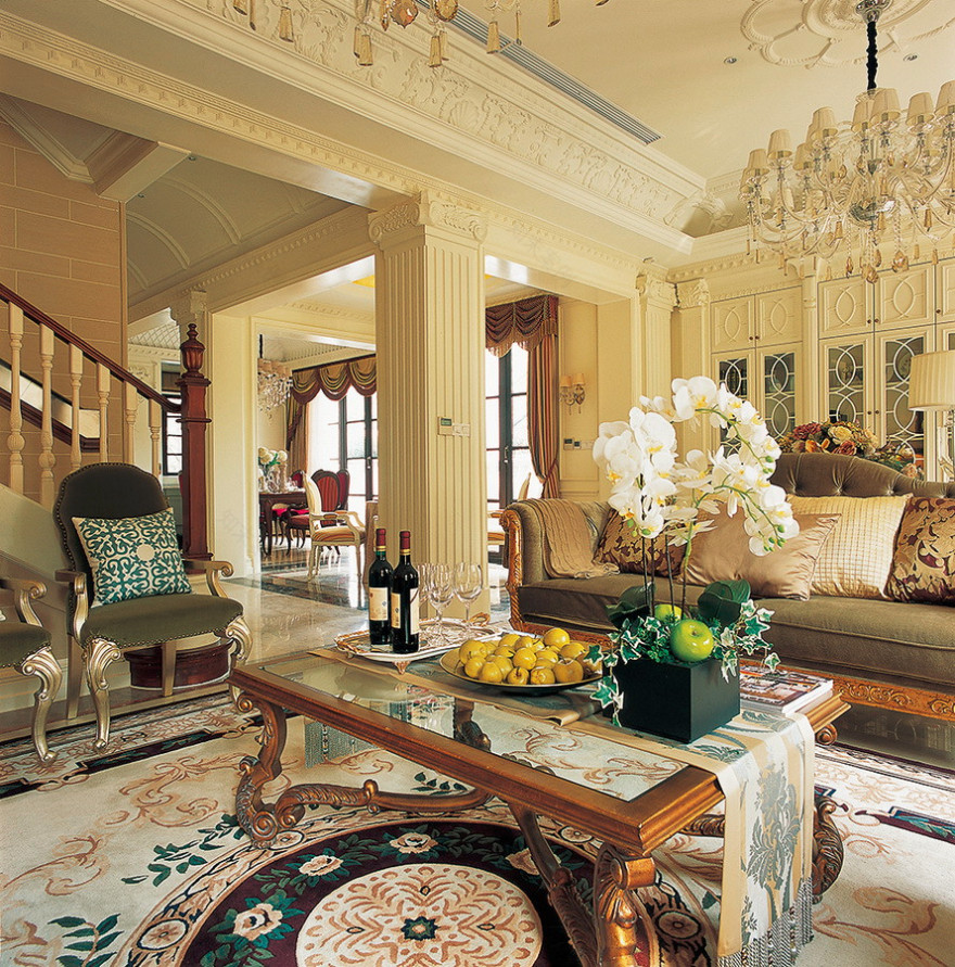 轻奢华最佳样板!新洛可可的极致演绎-11