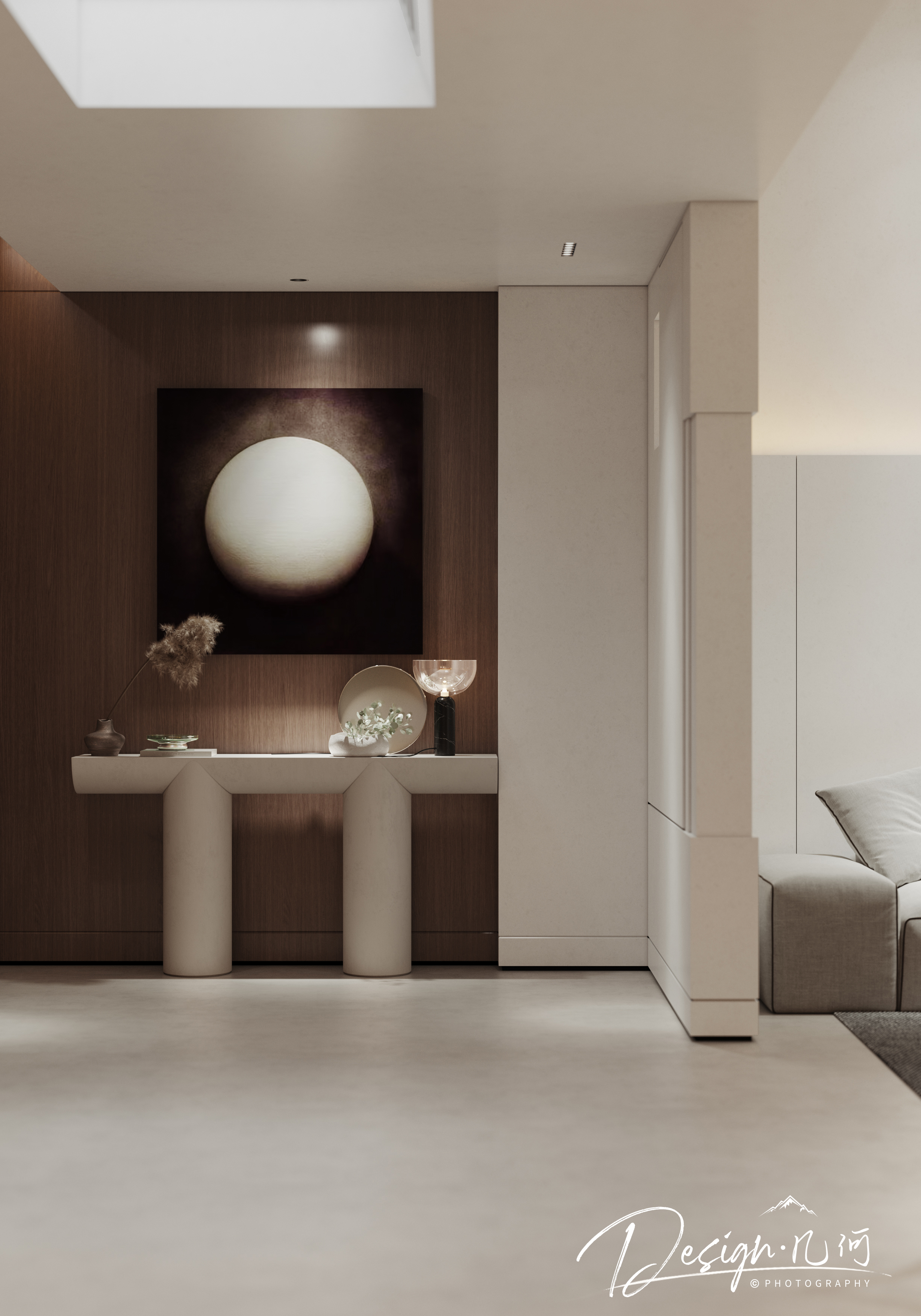 几何空间视觉表现 | 万科城市之光现代客餐厅-19