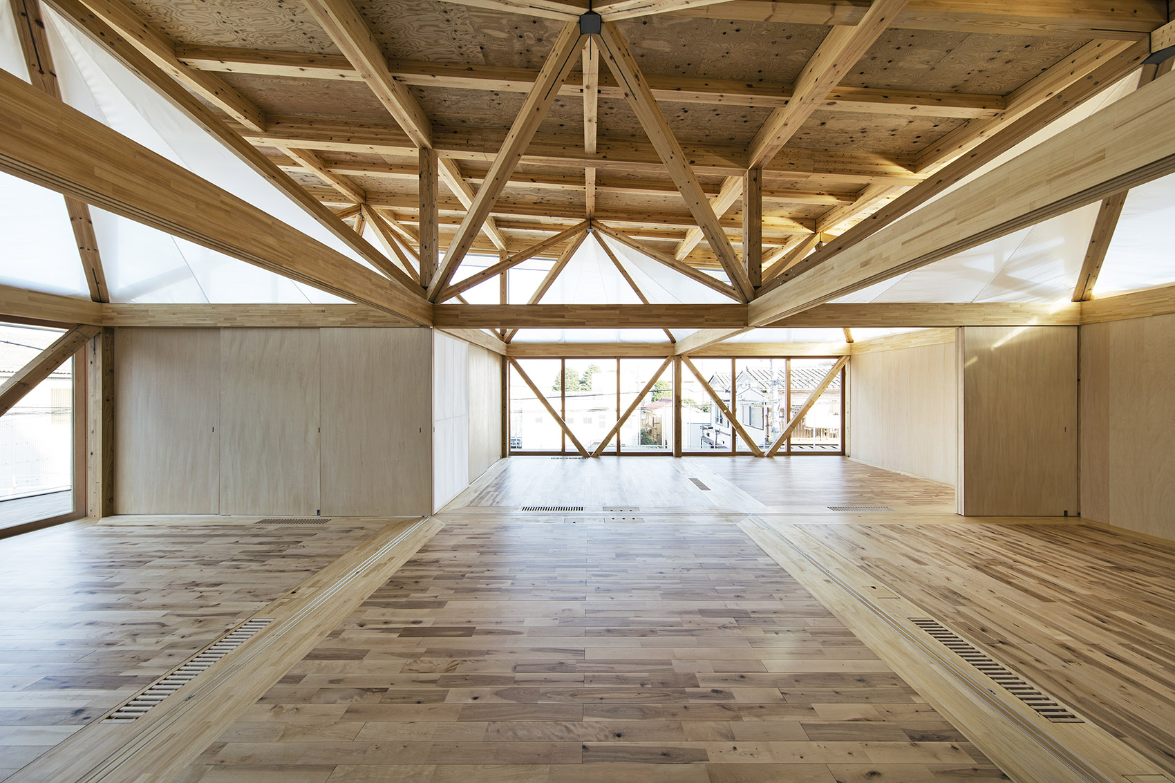 百变空间 & 工厂改造的多功能社区中心,日本 / Aki Hamada Architects-89