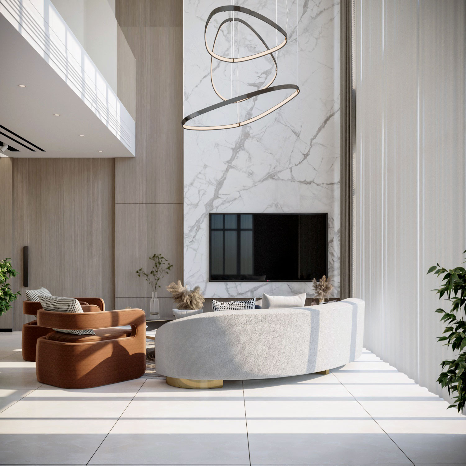 接待设计现代风格丨沙特阿拉伯-6