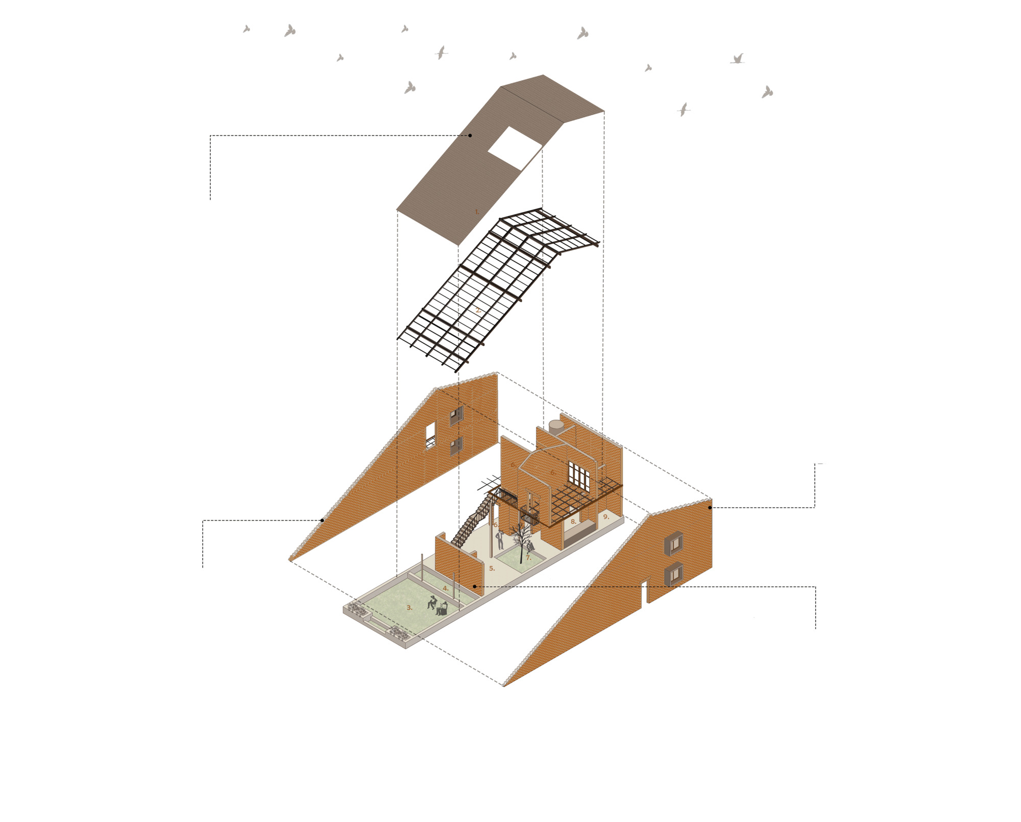 一半即更多 一栋在建房屋丨印度丨Atelier Shantanu Autade,Studioboxx-40