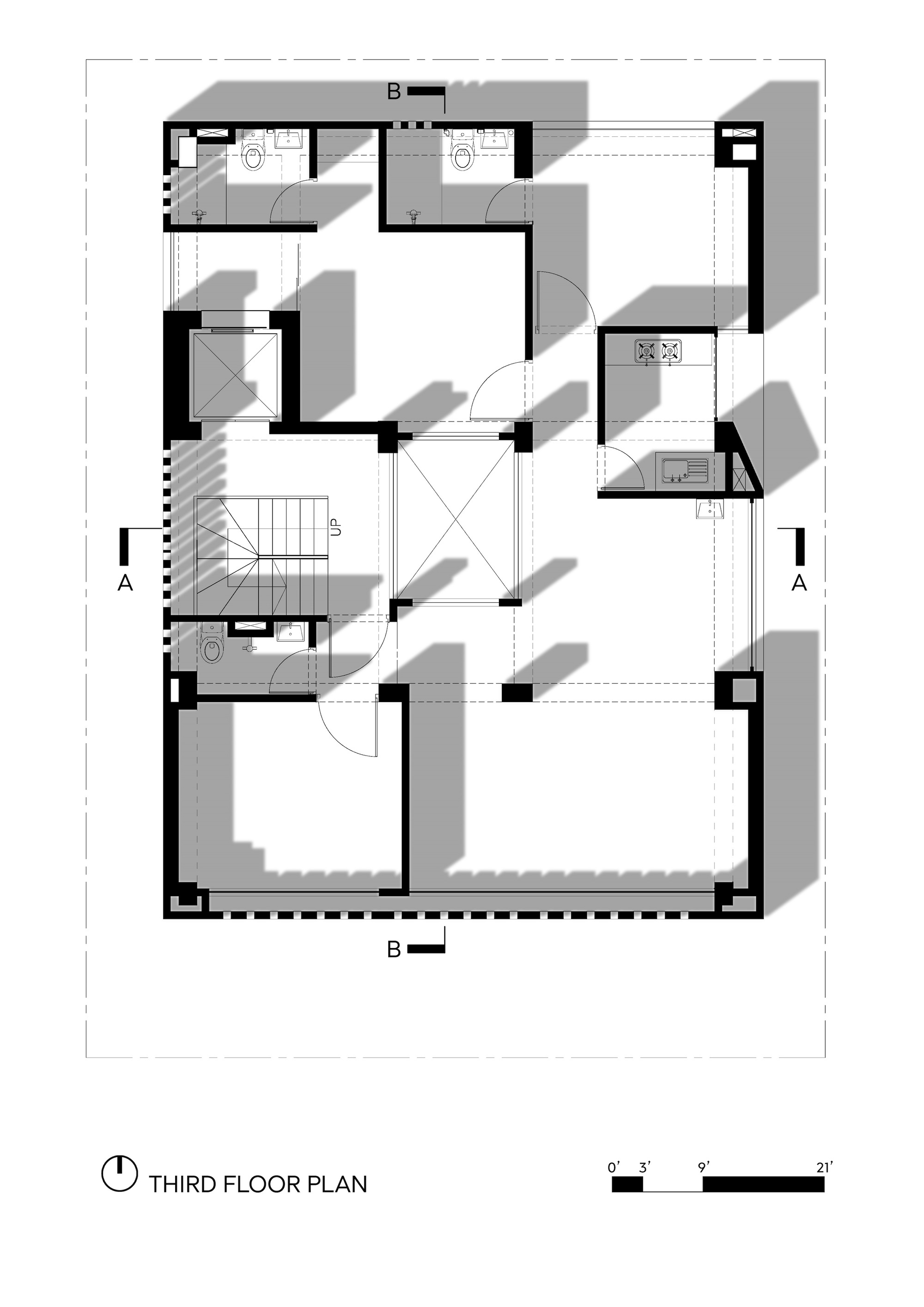 瓦萨特维塔办公室及住宅丨孟加拉国达卡丨Vuumaatra Consultants-25