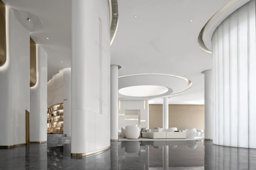 荣盛鹿山府销售中心,演绎梦幻、未来、充满诗意的气息 | 米修设计-27