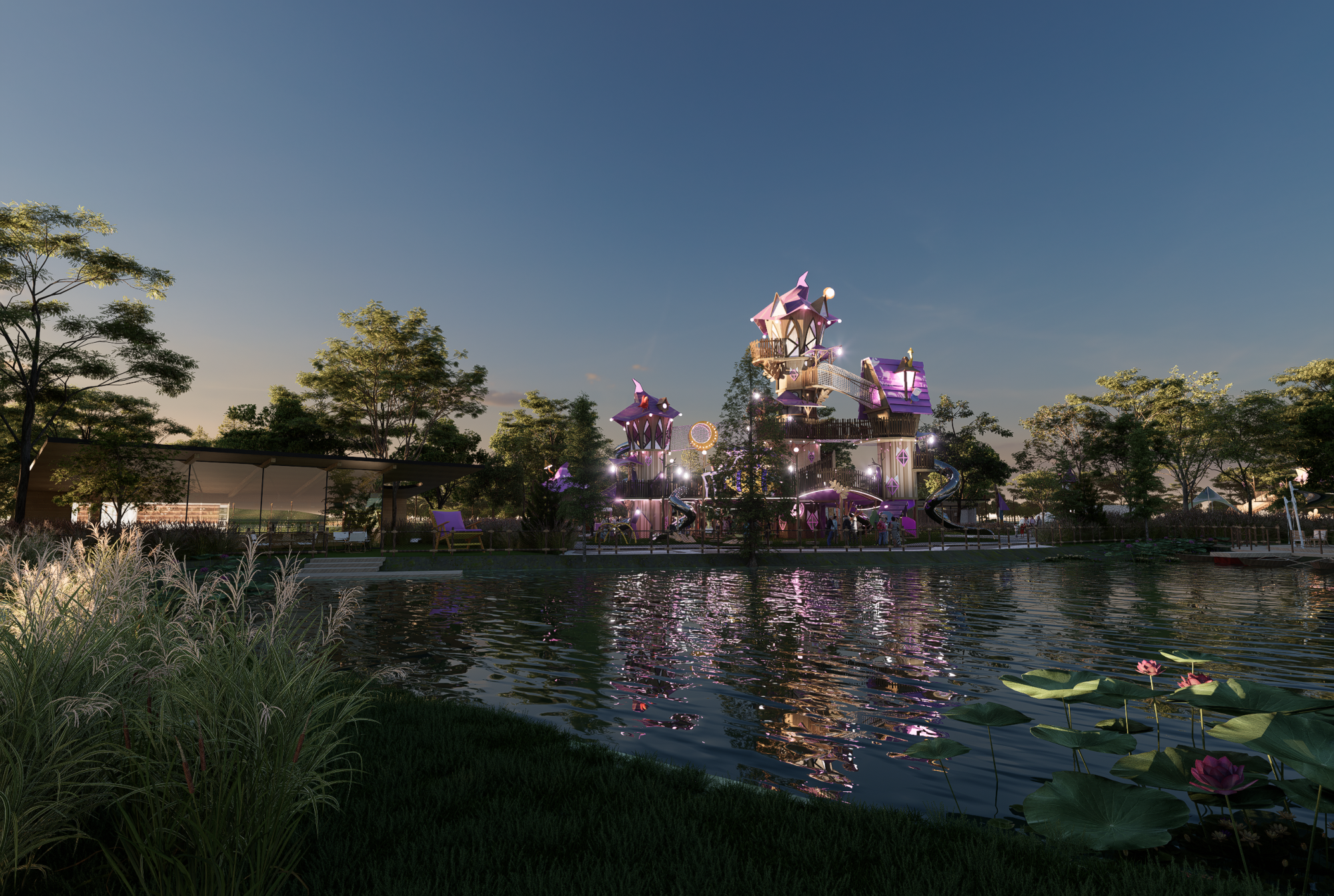 树蛙哇哦乐园丨中国新余丨深圳市派澜儿童游乐-138