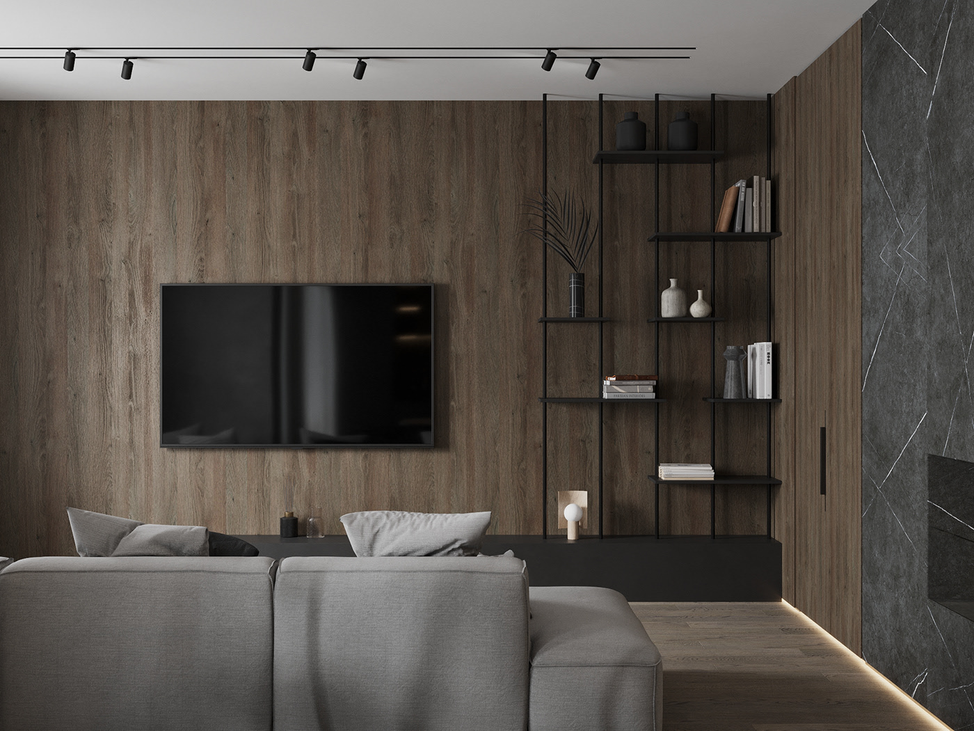 现代黑色调空间  神秘大气！-4