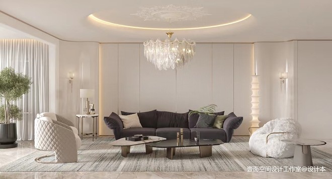 二居193平米装修案例（桃李望湖）丨中国葫芦岛-15