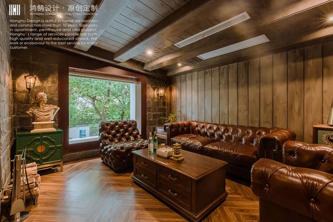 懿茄·青果巷的重金属雪茄清吧丨鸿鹄设计-26