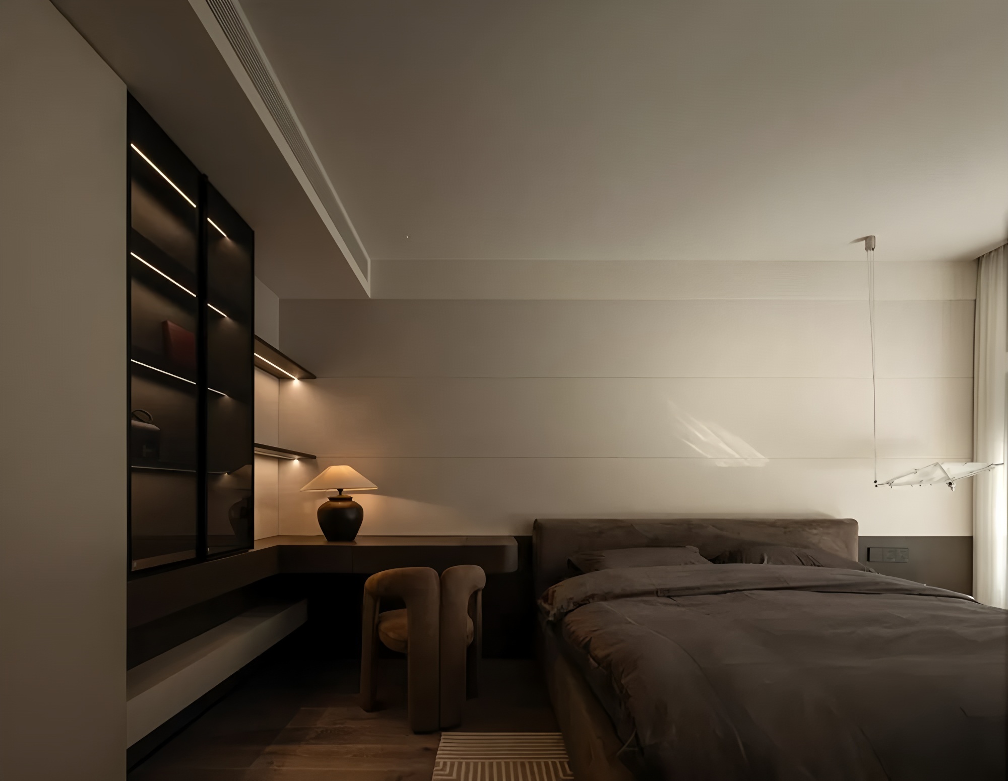 166㎡极简风格丨中国温州丨简印空间设计-19