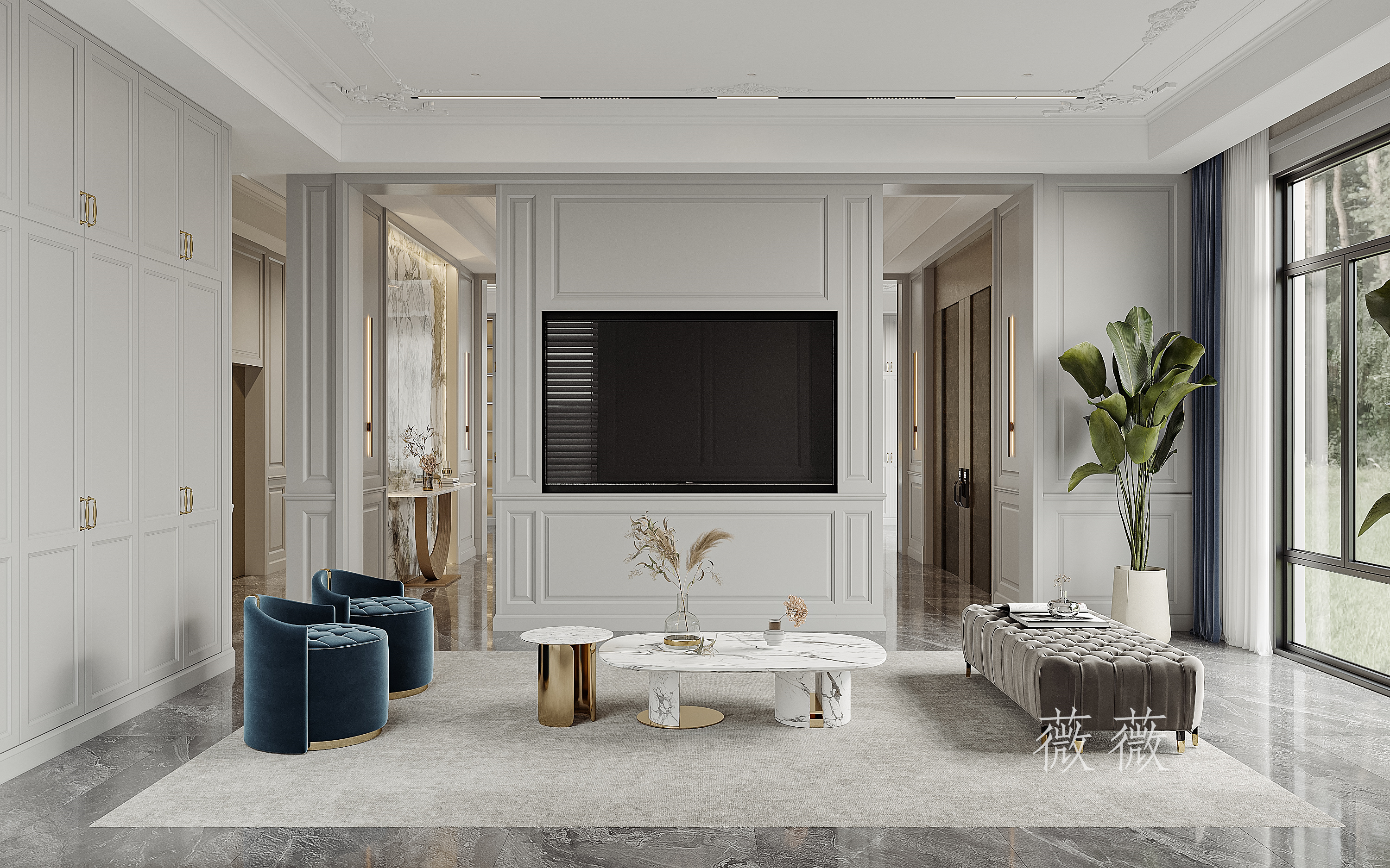 简欧别墅｜​感受优雅欧式浪漫-0