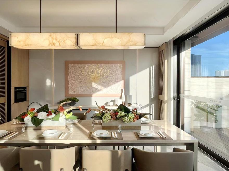 安缦度假风叠拼住宅软装设计-4