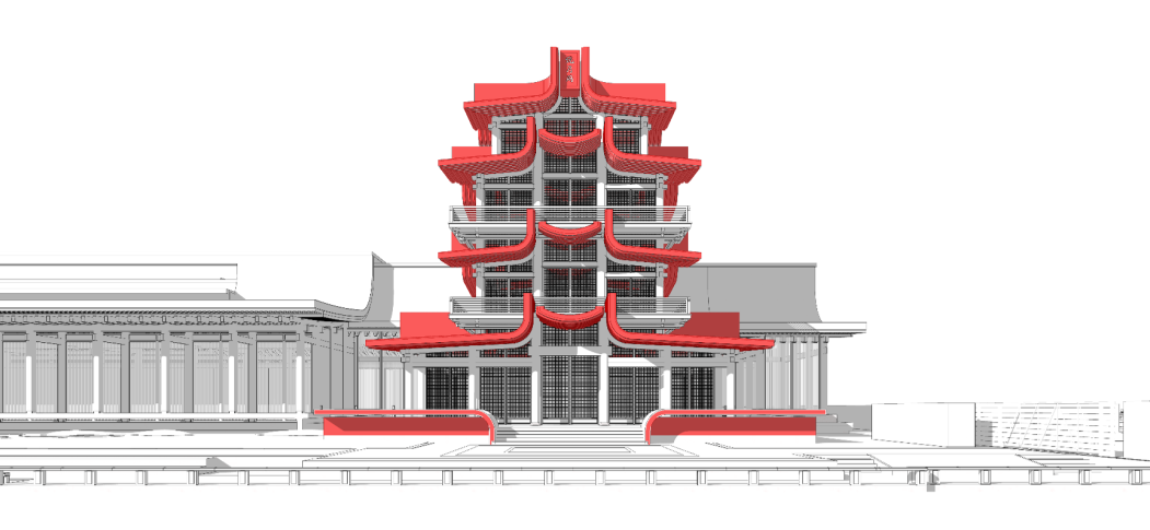 李白纪念馆新馆项目建筑方案设计丨中国阳江丨四川省建筑设计研究院有限公司A2建筑工作室-27
