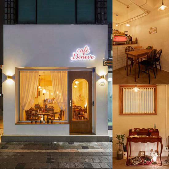 简约白色基调，9 坪咖啡厅的温馨魅力-1