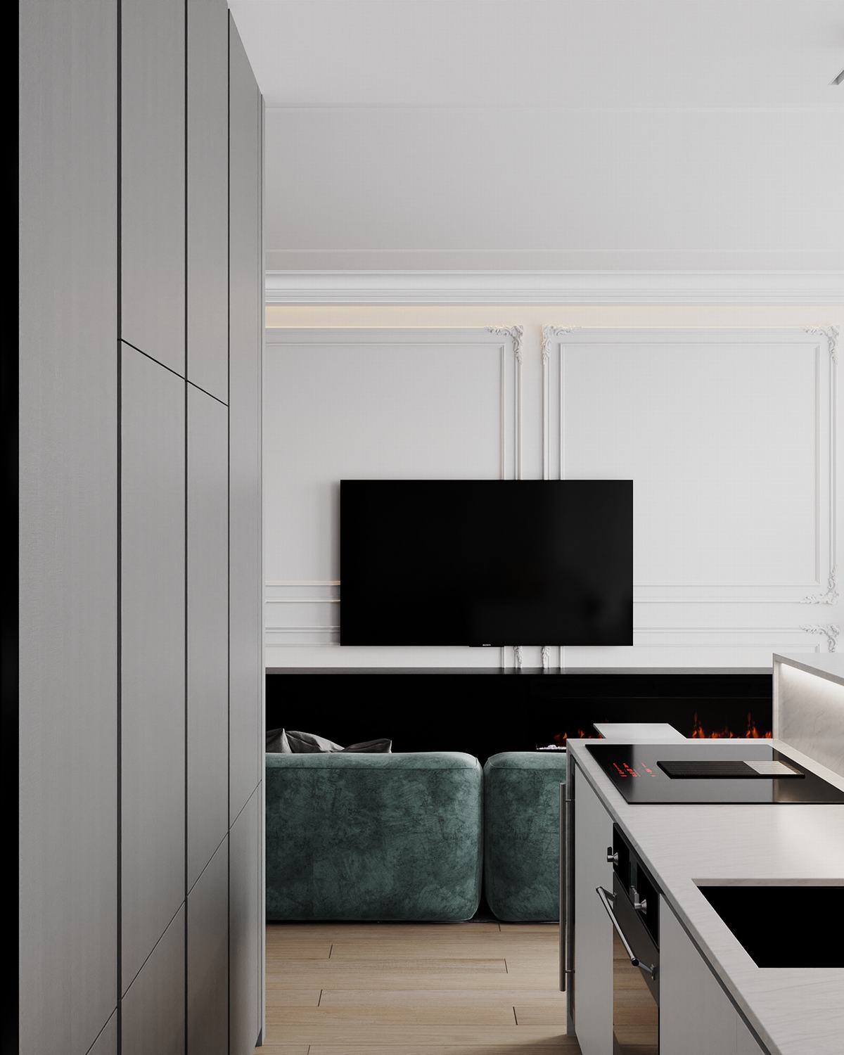 Artem Alekseev-当代经典公寓103㎡-6