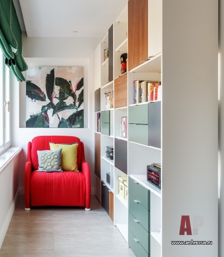 3室法式经典风彩色点缀公寓室内设计丨俄罗斯莫斯科丨Сальберг  Вачнадзе Оксана-55