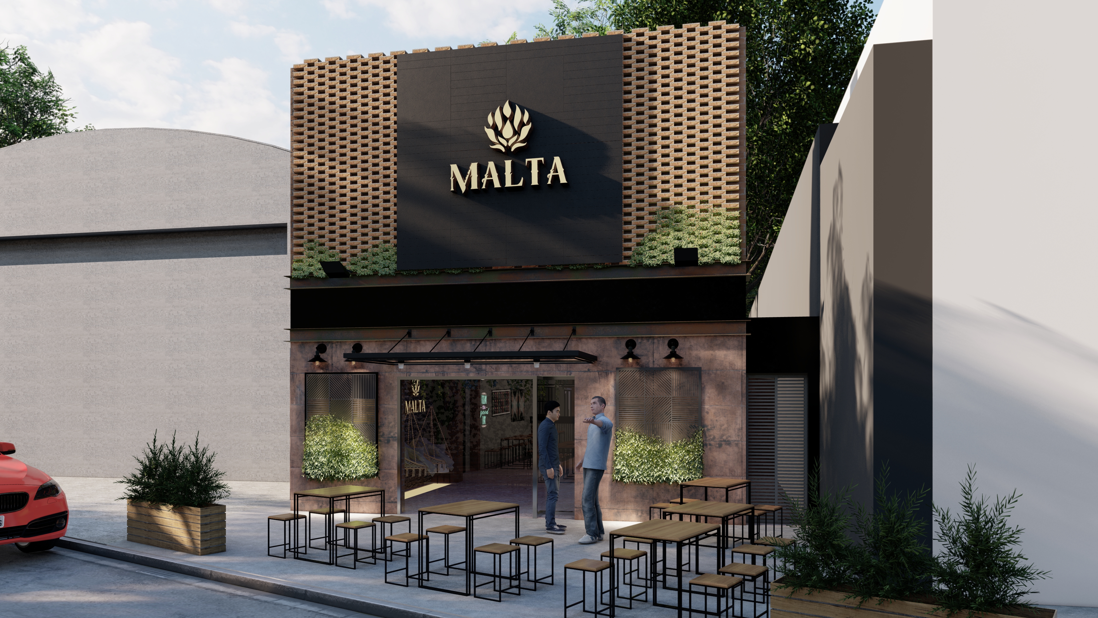 Proyecto Bar MALTA - Asunción - Paraguay-1